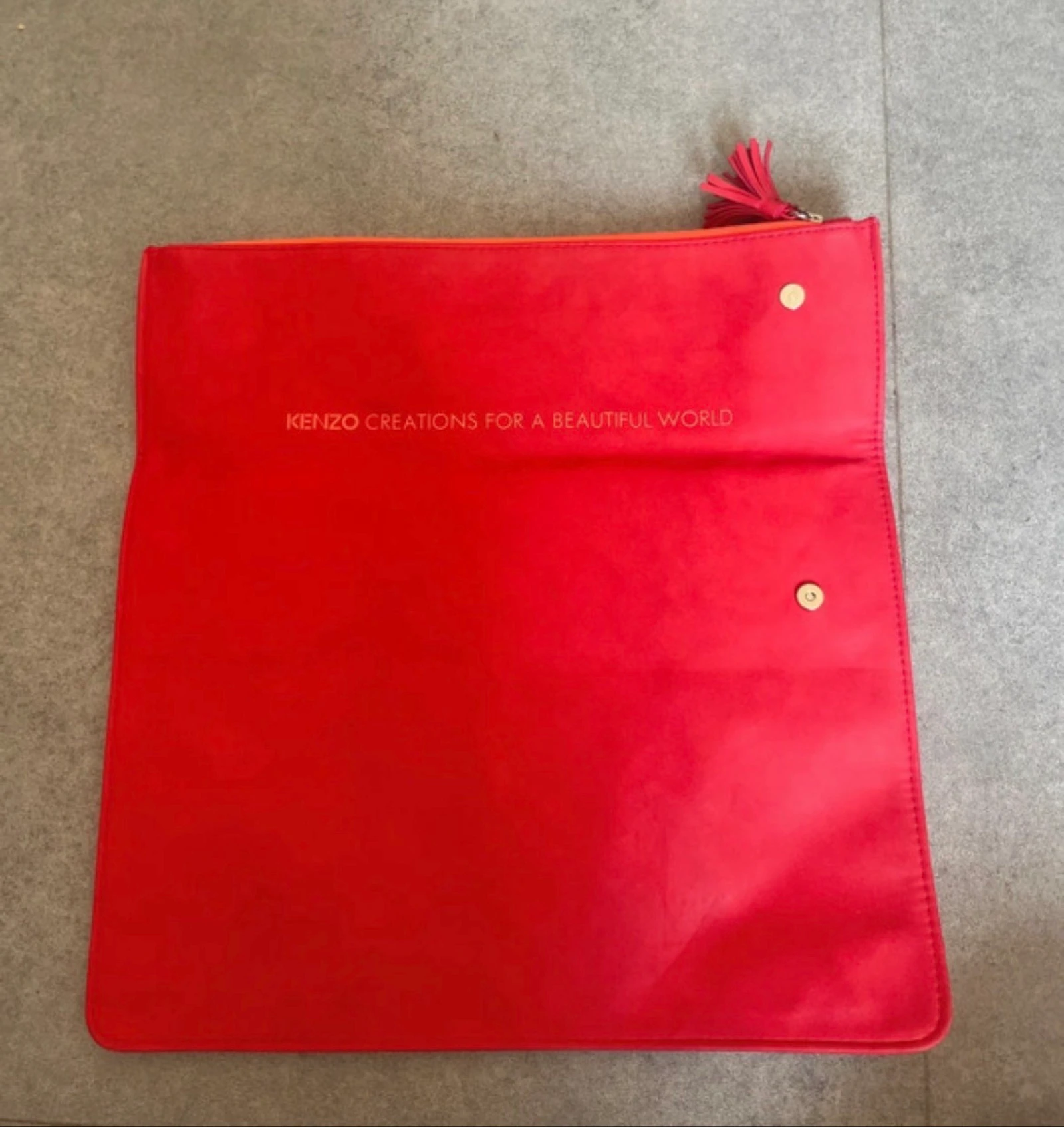 Pochette Kenzo vermelha nova – photo 2